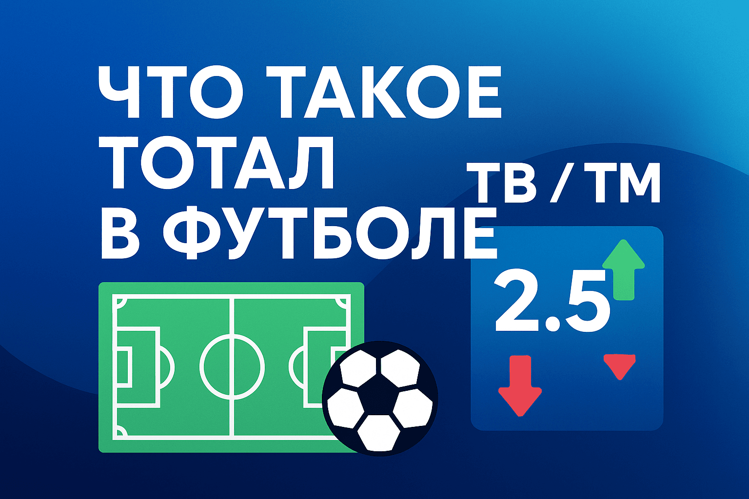 Что такое тотал в футболе — ТБ и ТМ простыми словами