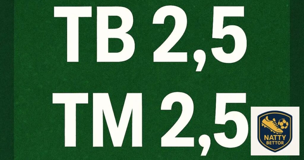ТБ 2.5 и ТМ 2.5 в ставках на футбол