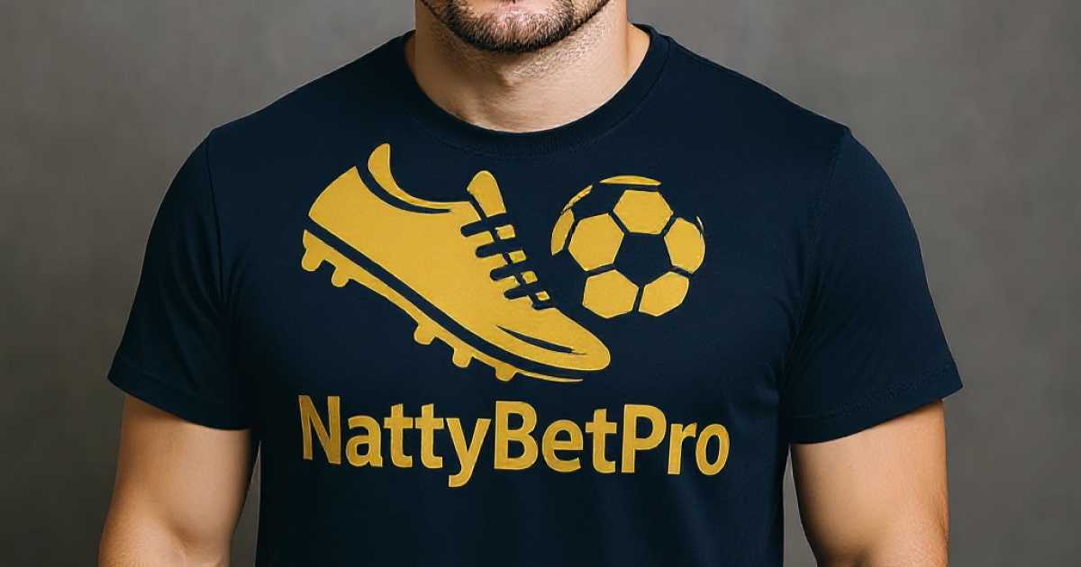 Как начать работать с NattyBetPro. Болельщик новичок в футболке.