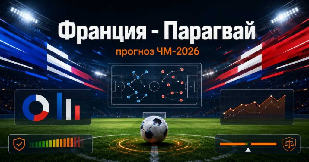 Франция - Парагвай прогноз на матч ЧМ-2026, анализ тотала и ставок
