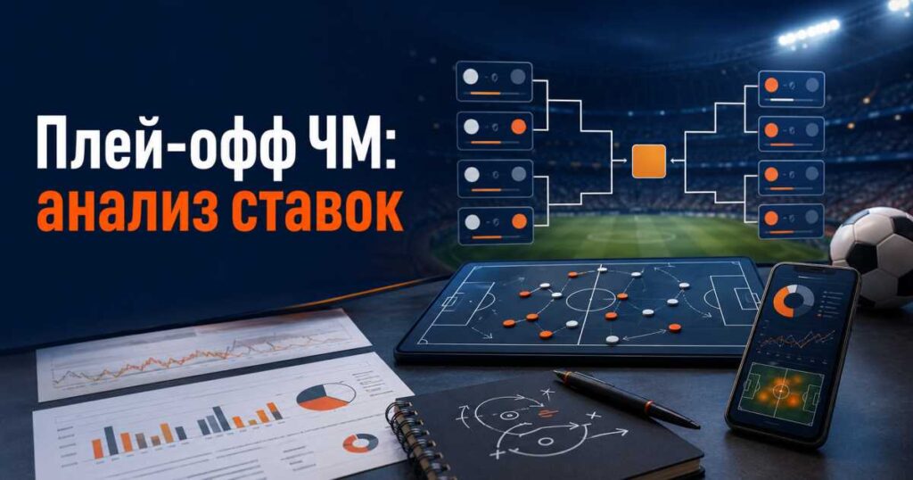 Как анализировать матчи плей-офф ЧМ для ставок, стратегия NattyBetPro